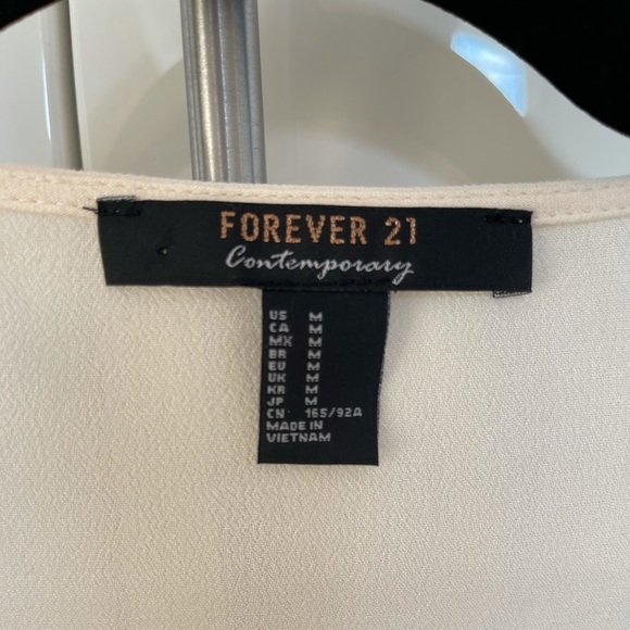 Chiffon Crossover Blouse - Size M - Picture 3 of 5